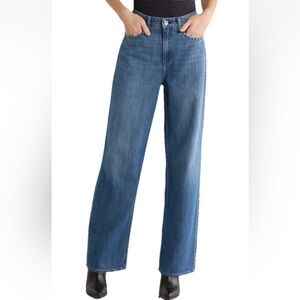 rag & bone Straight-Leg Jeans in Medium Blue